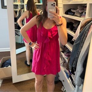 Rebecca Taylor Fuchsia Sleeveless Top